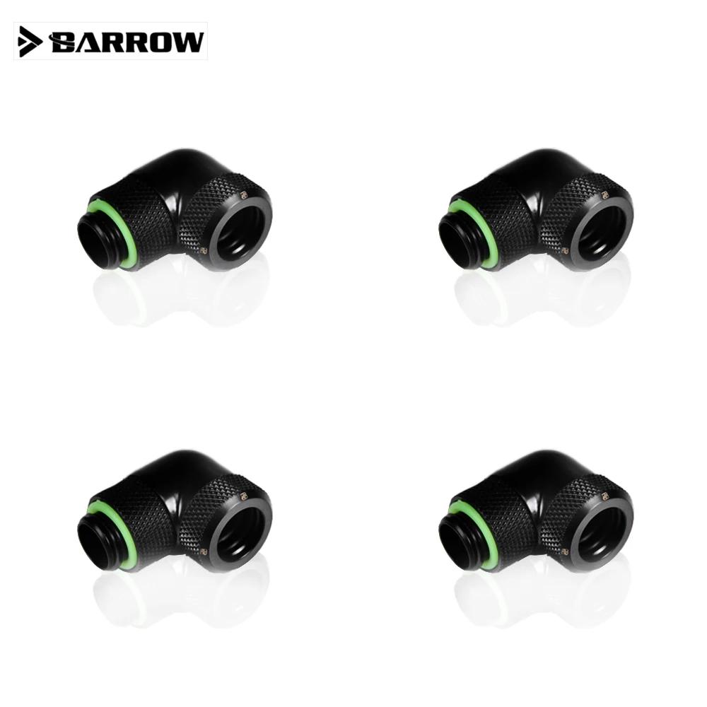 Barrow TWT90KND,Hard Tube Fitting With 90 Degree Rotary,G1/4 90 Rotatable Adapter For OD12mm / OD14mm Hard Tube